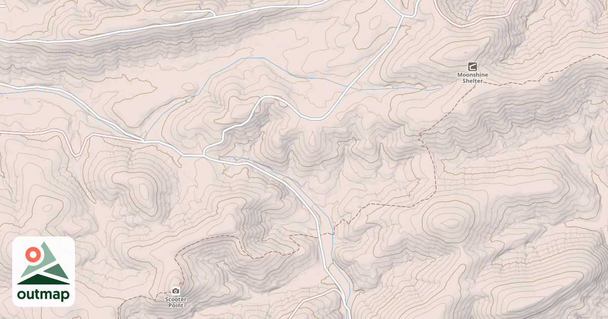 Map of BUFFALO GAP