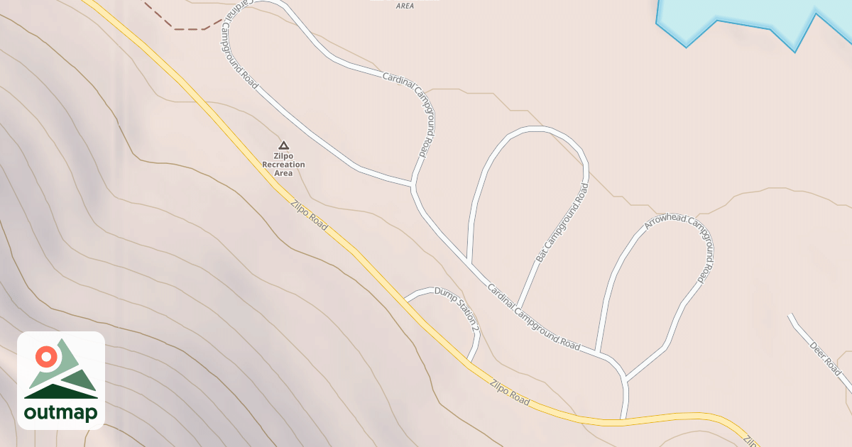 Map of ZILPO REC. AREA