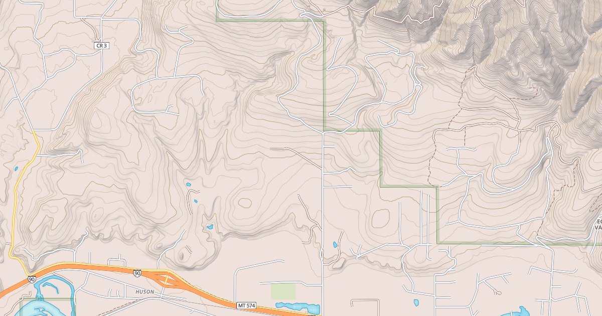Map preview of HOULE CREEK