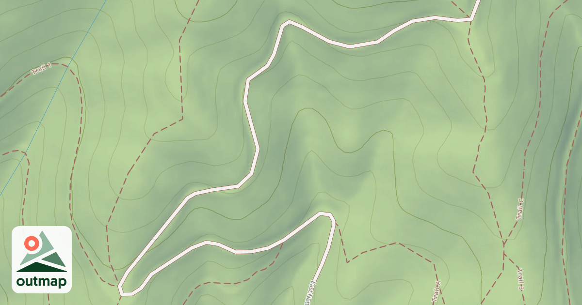 Map of South Canfield Ohv
