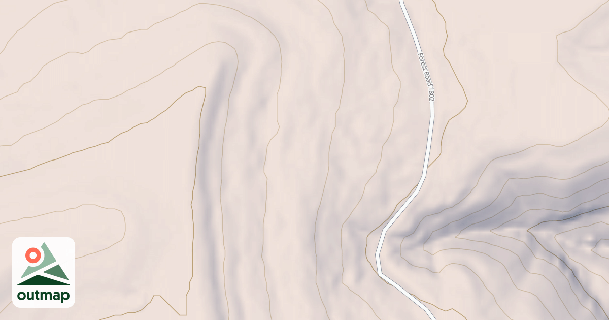 Map of USFS National Forest System Roads {61BE4A71-DAD7-4C4B-9292-1EDB599E79EE}