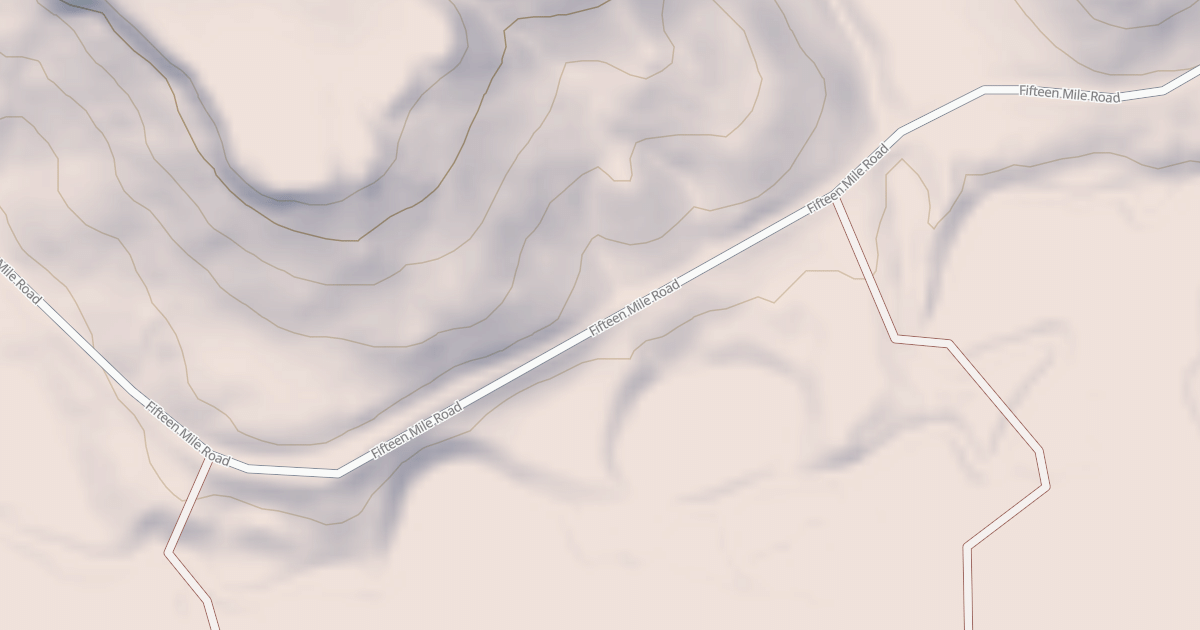 Map preview of FIFTEEN MILE