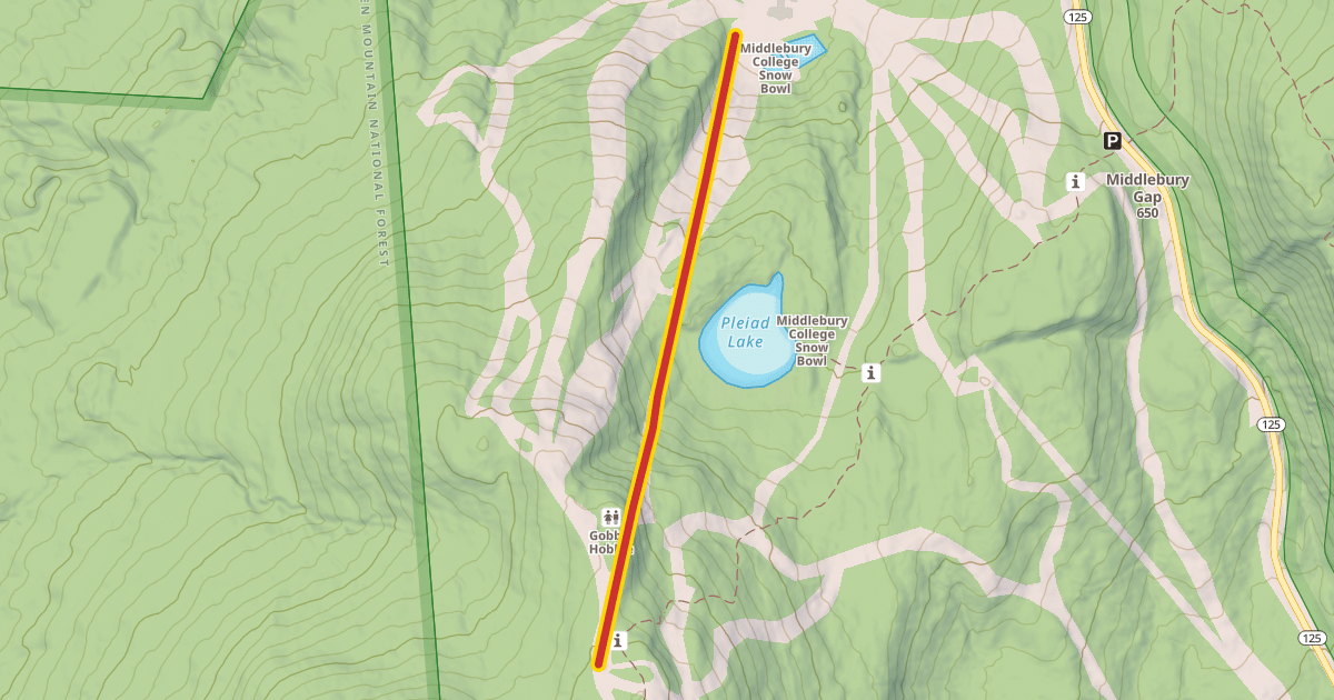 Map preview of Worth Mountain Triple
