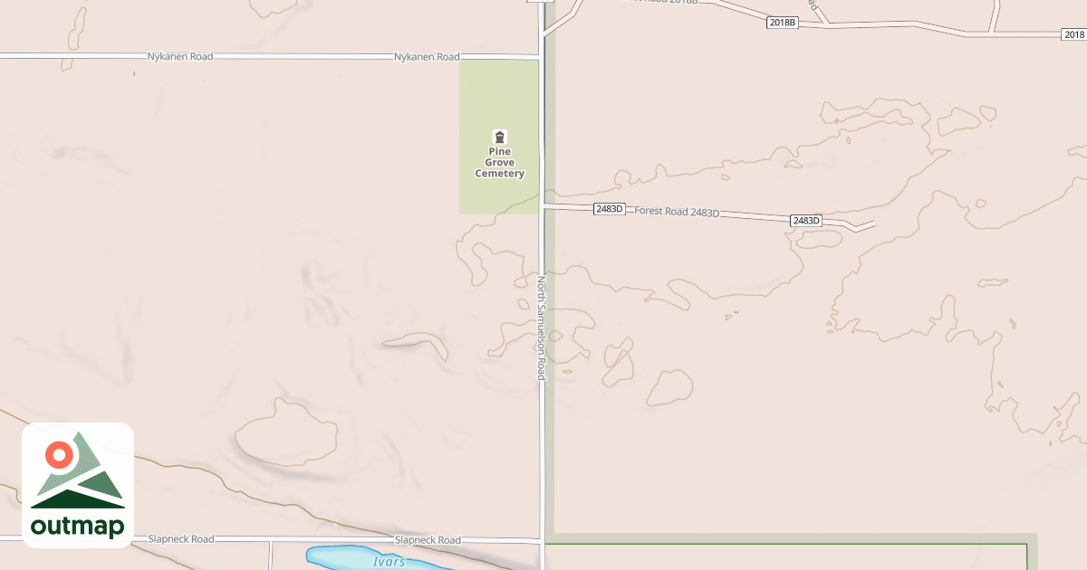 Map of SLAPNECK