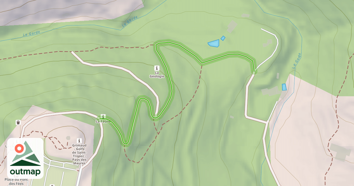 Map of Carrairre Saint Roch