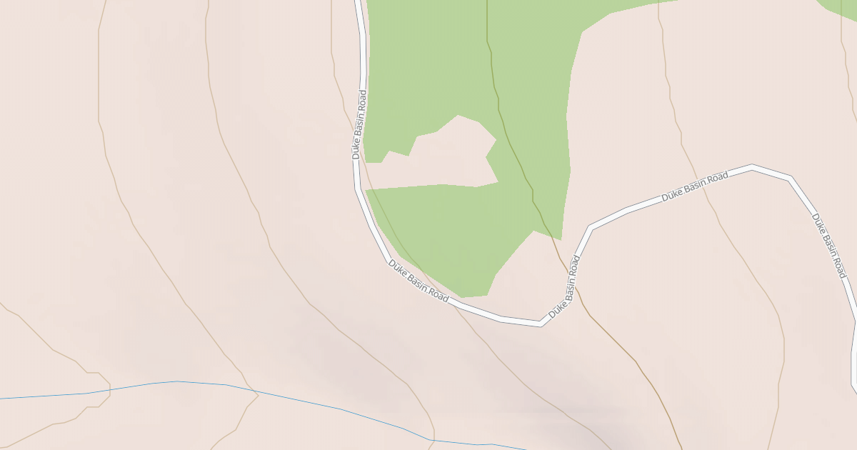 Map preview of DUKE BASIN
