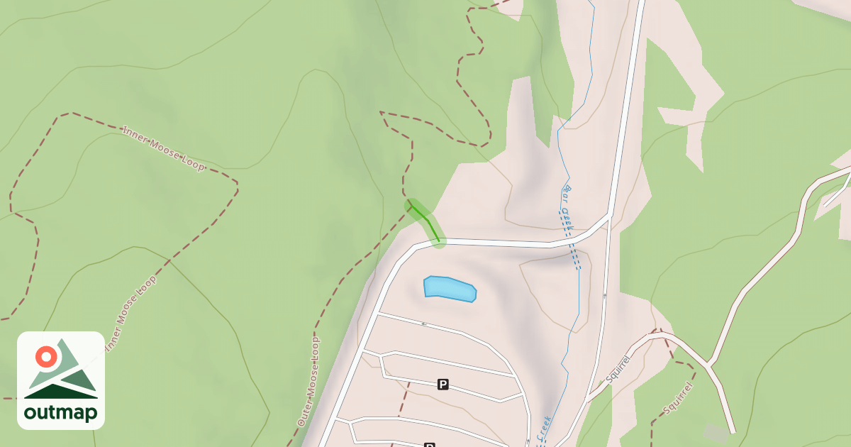 Map of Outer Moose Loop