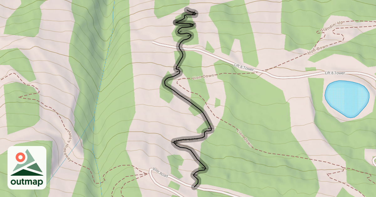 Map of Mane Lane