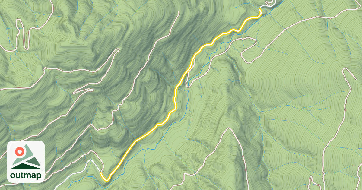 Map of Finney-Cumberland Road