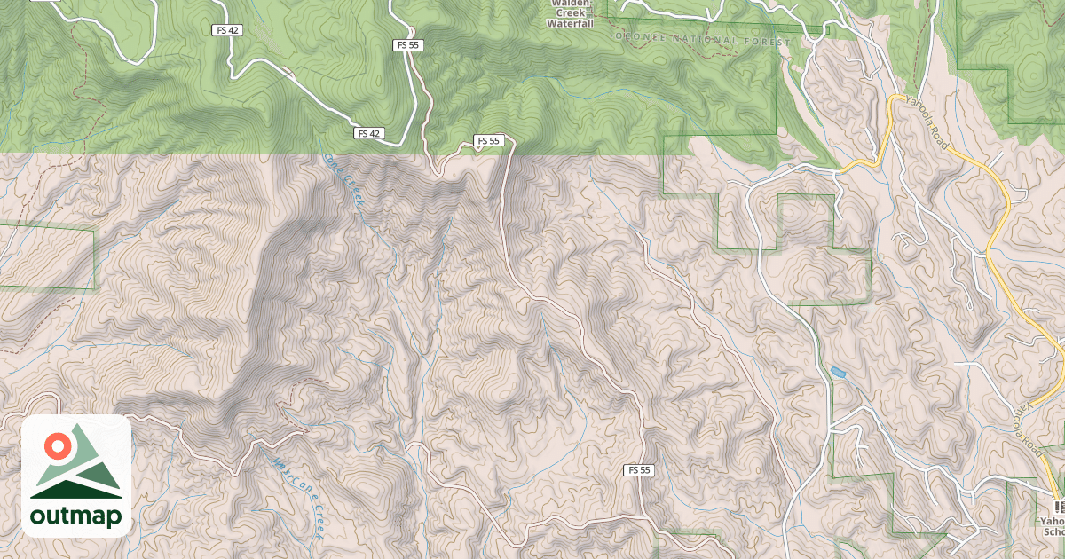Map of GRASSY GAP RD
