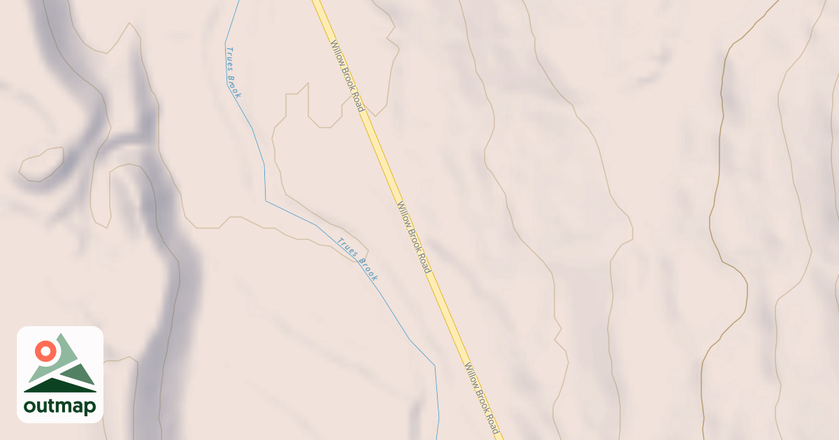 Map of Willow Brook Rd