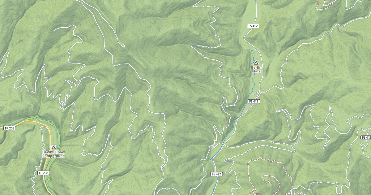 Map preview of East Little Guard Ohv