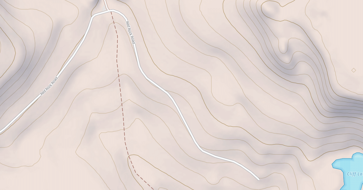 Map preview of CLIFF LAKE
