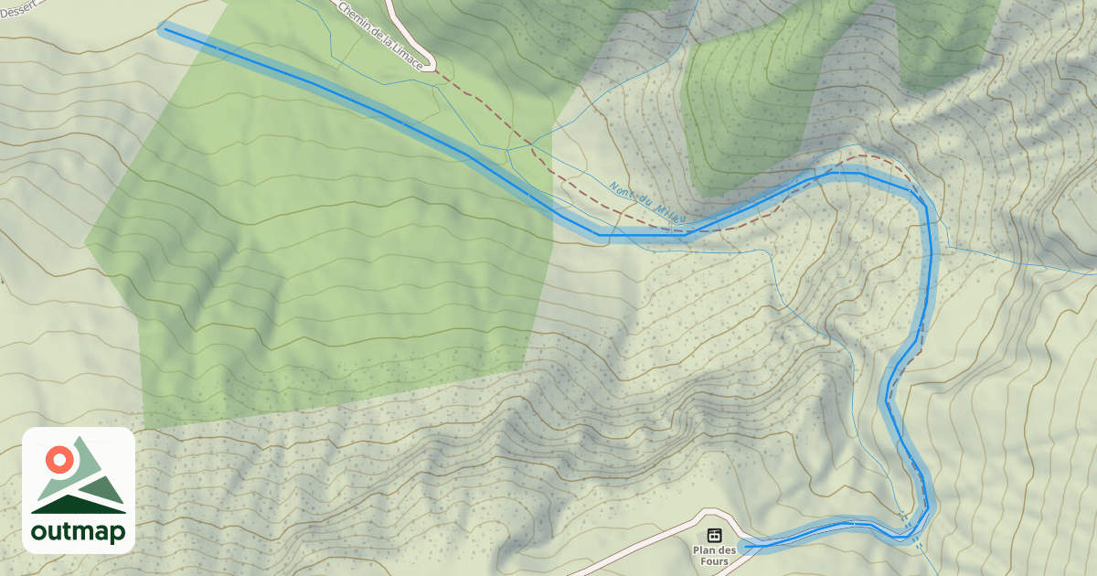 Map of Cascades Bas