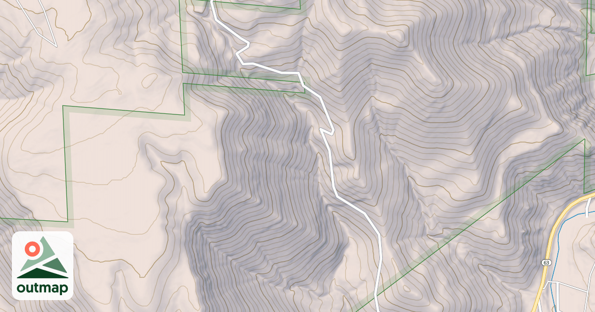 Map of SAWYER CANYON