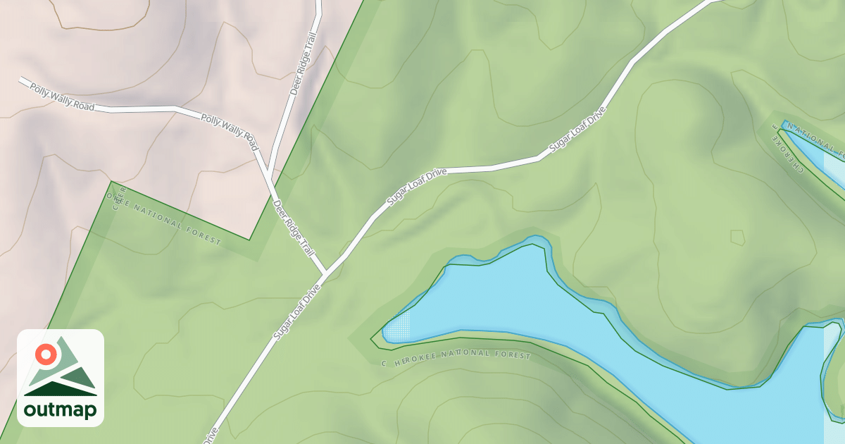 Map of SUGARLOAF