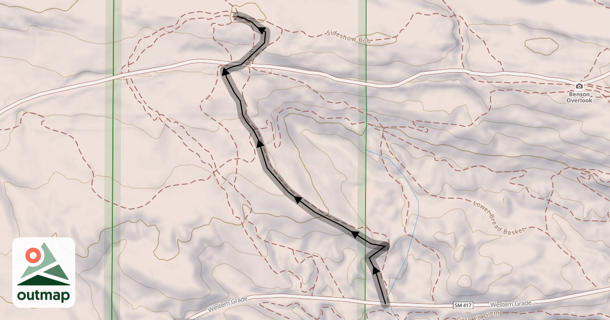 Map of Bertha Return To Top