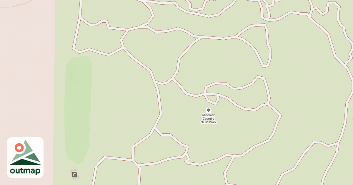 Map of Meeker County ATV/OHM Trails