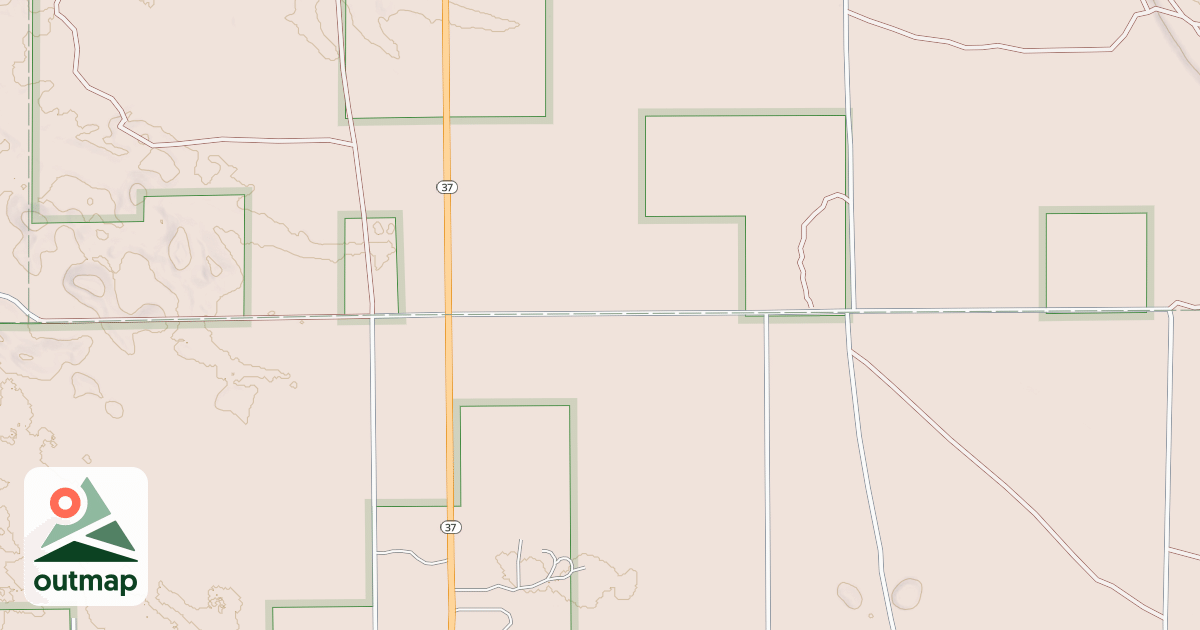 Map of 12-MILE RD