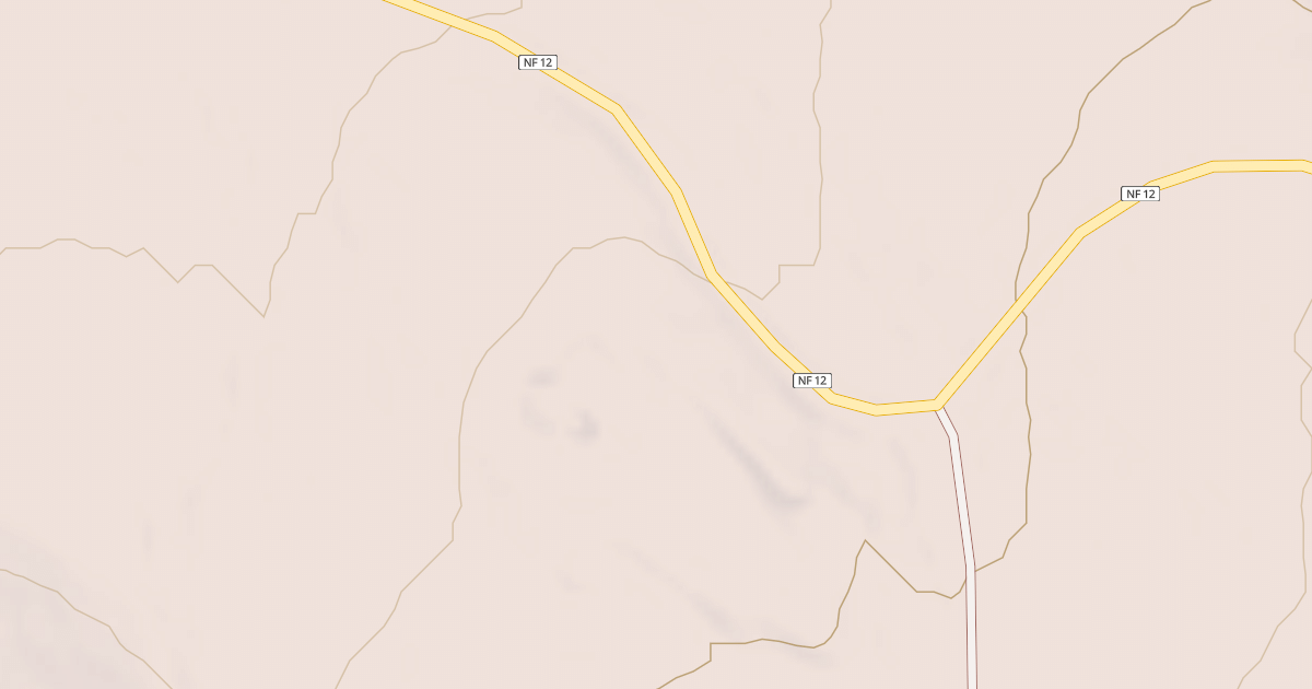 Map preview of USFS National Forest System Roads {AEAD803E-4415-4ECB-A9C4-E9C21DFA10F0}