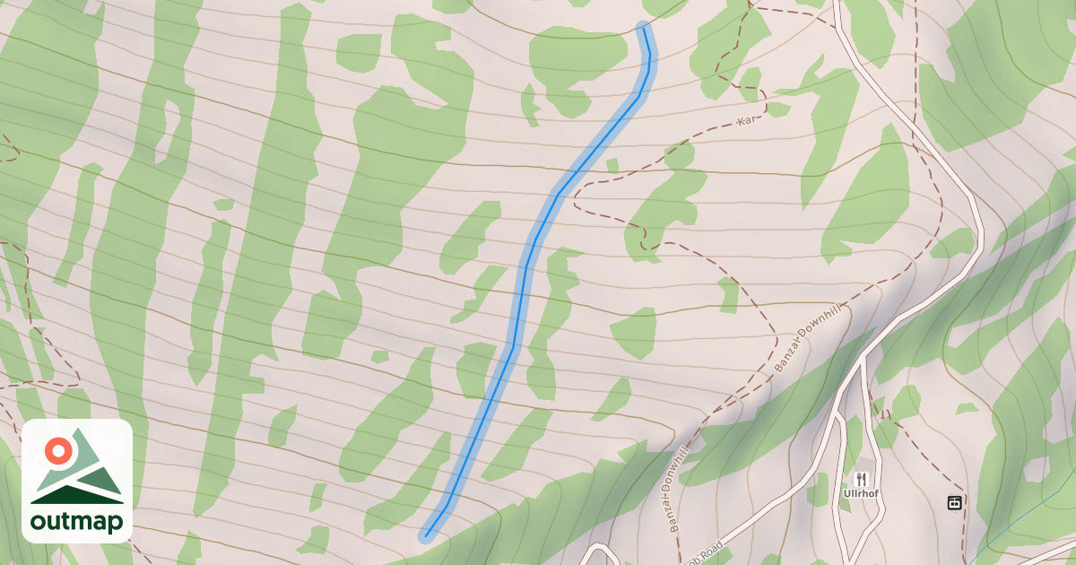 Map of Ute Chute