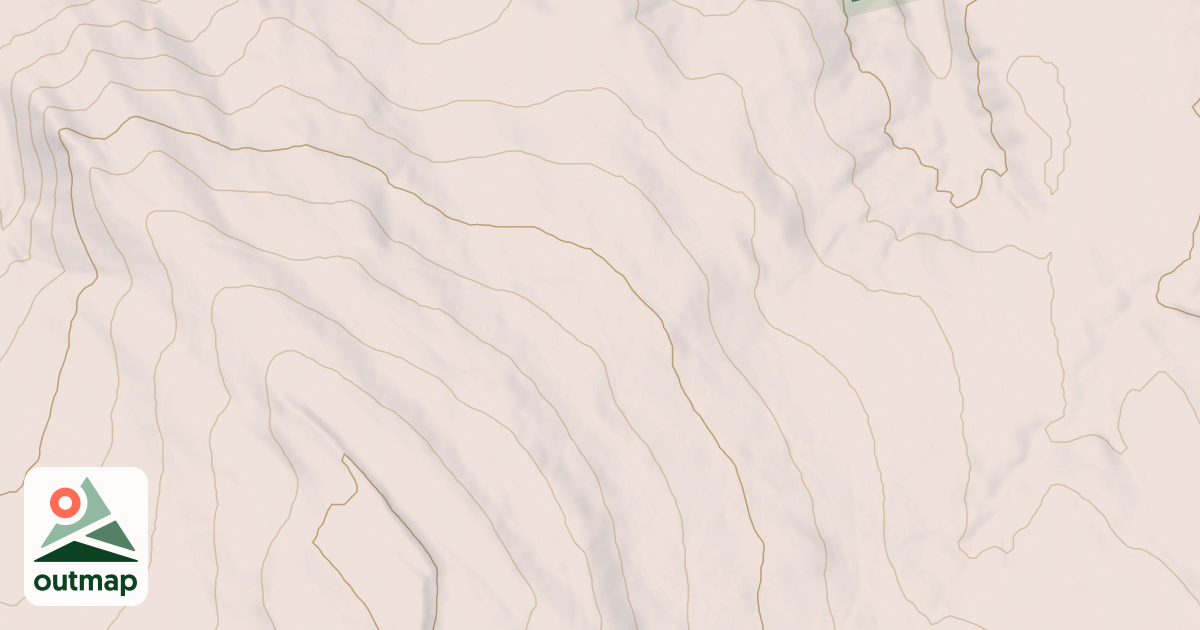 Map of CUSTER PEAK BR 1B
