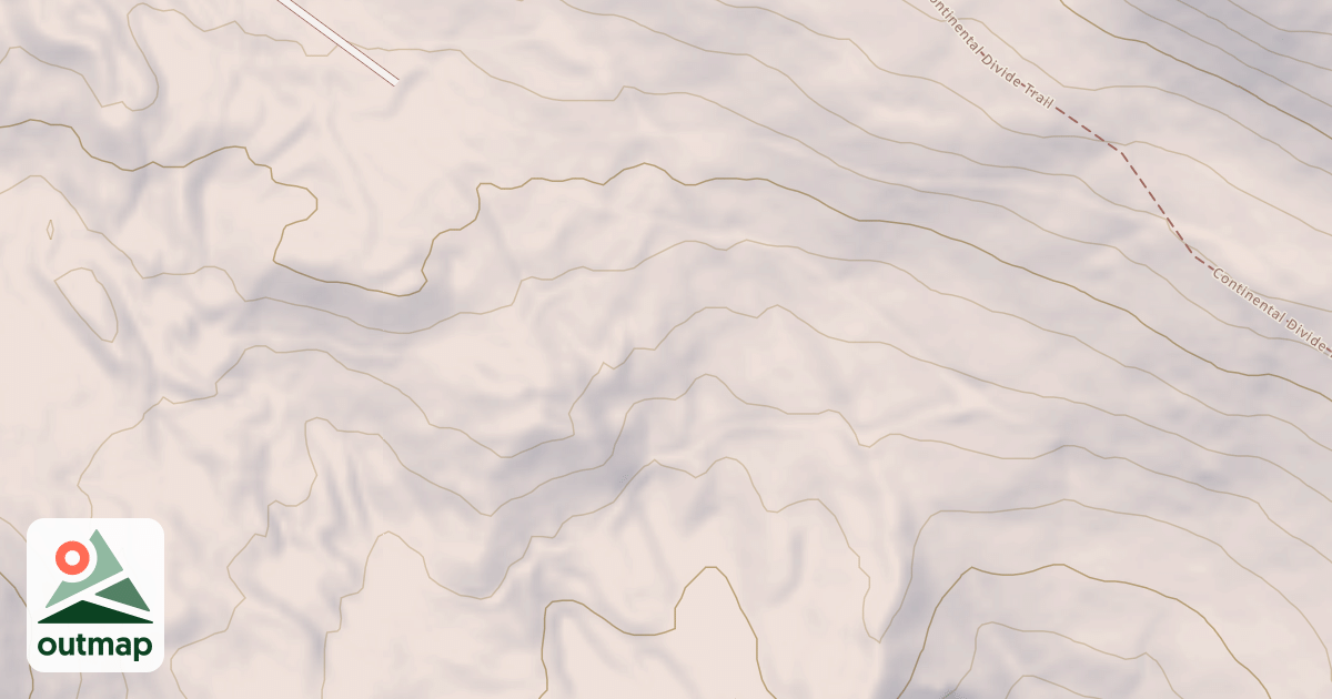 Map of NORTH FORK