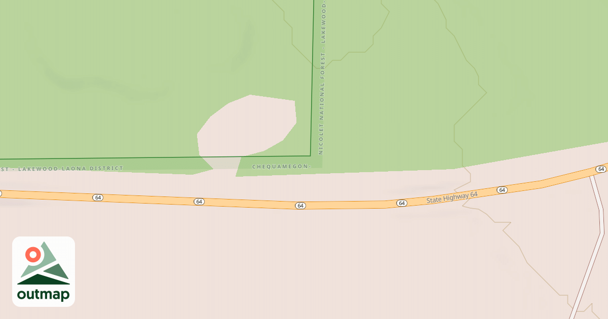 Map of LOG LANDING