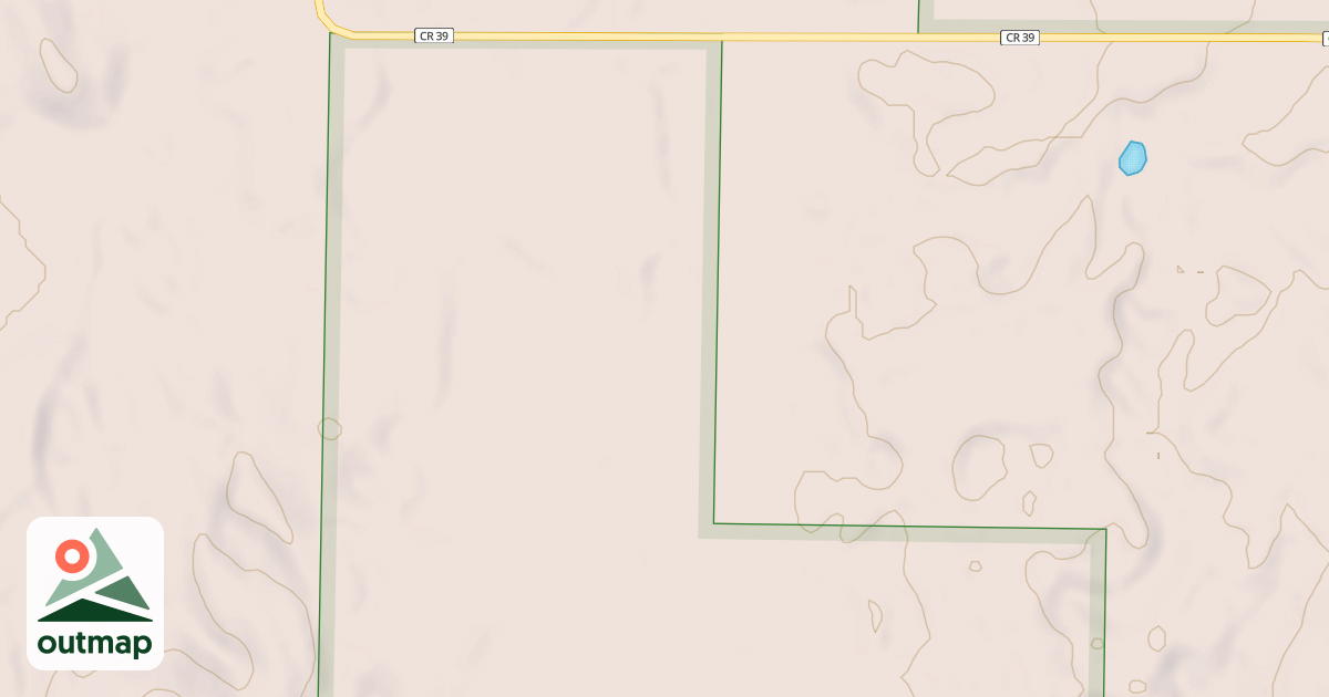 Map of CASS CO. 39 SPUR 2866