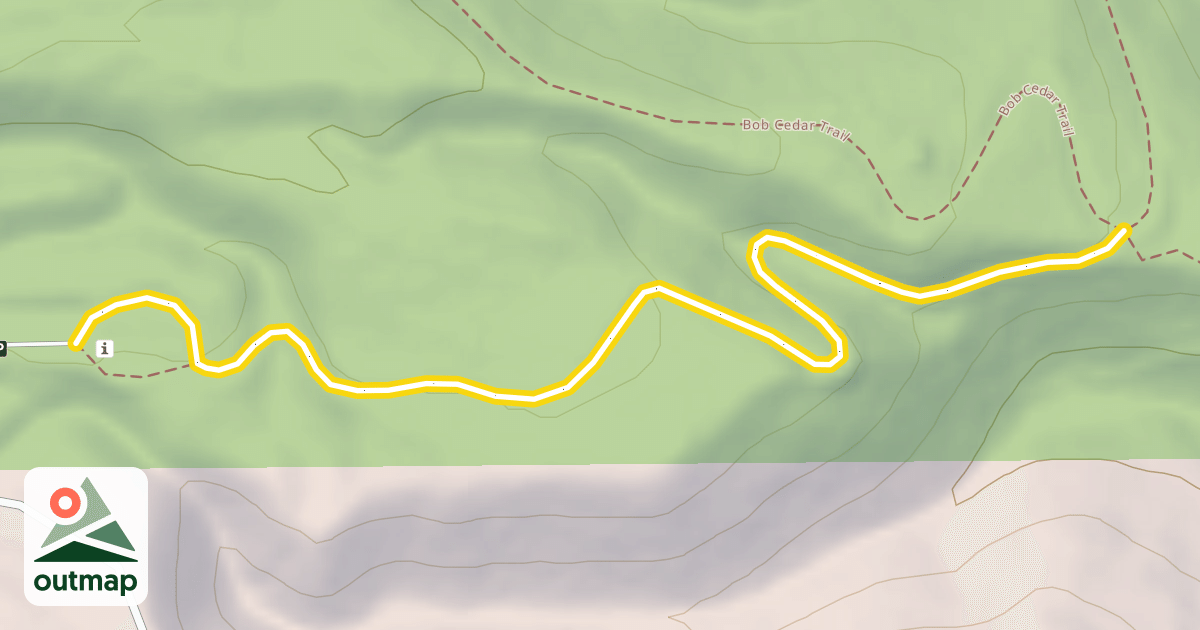 Map of Whitefish Trail