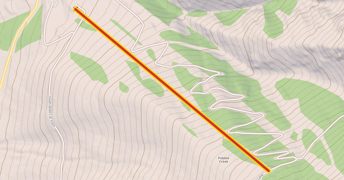 Map preview of Sunshine Lift
