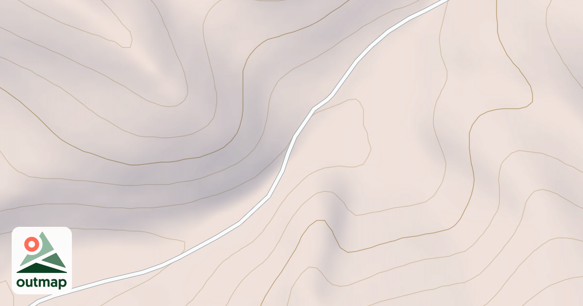 Map of Bear Canyon