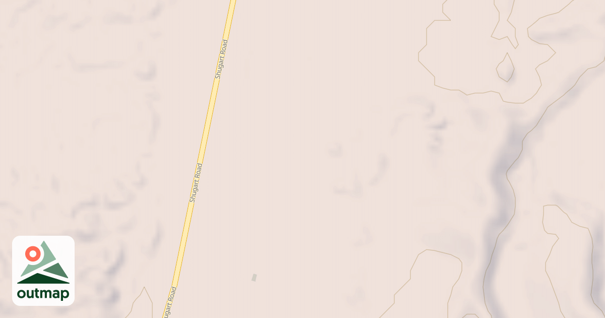 Map of Hackberry Trail System - Dunes Access