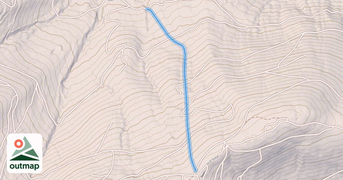Map of Stella's Run