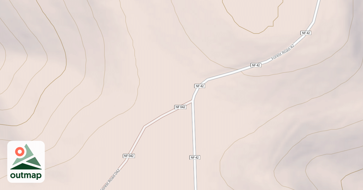 Map of USFS Motor Vehicle Use Map Roads {CEF7801E-E589-4407-8C9F-0C793921EBB7}