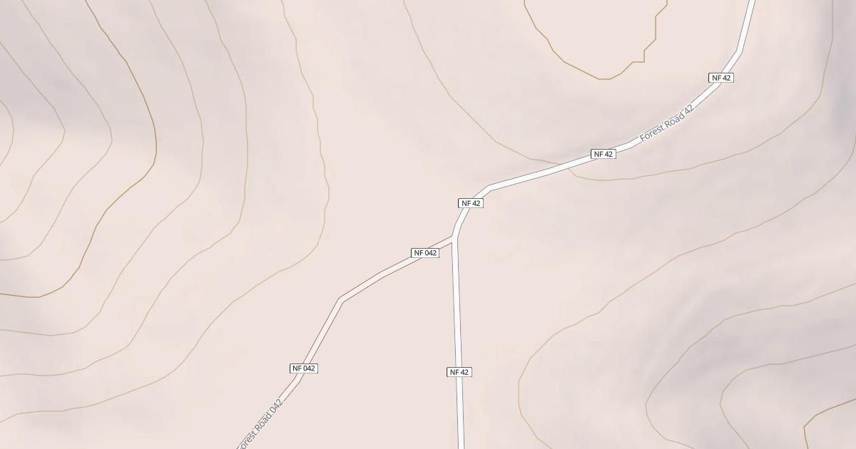 Map preview of USFS Motor Vehicle Use Map Roads {CEF7801E-E589-4407-8C9F-0C793921EBB7}