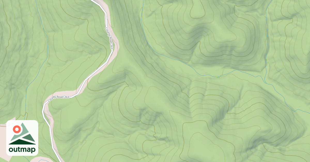 Map of SALTPETER RIDGE