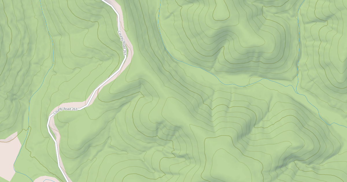 Map preview of SALTPETER RIDGE