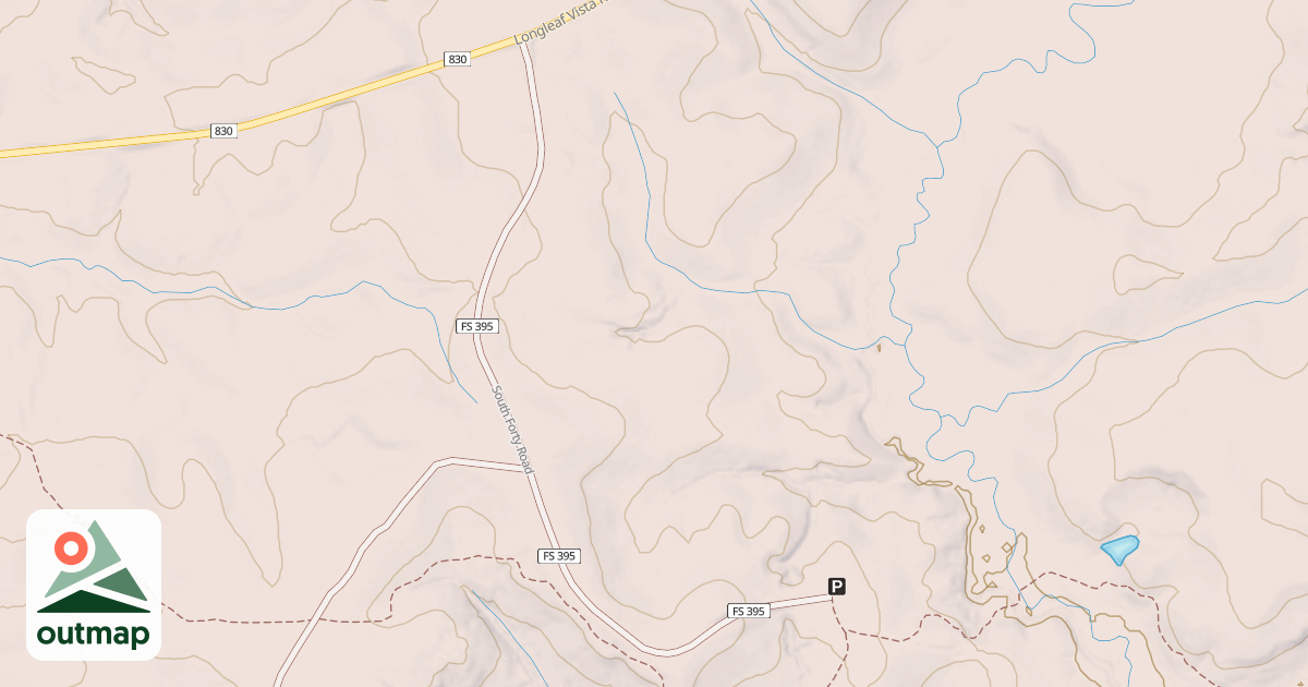 Map of SOUTH FORTY