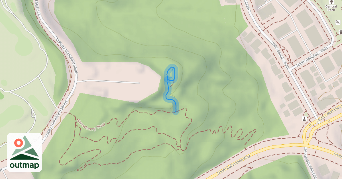 Map of Snowberry Loop