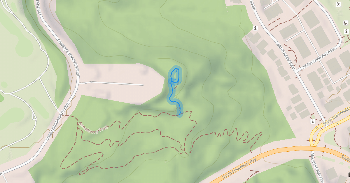 Map preview of Snowberry Loop