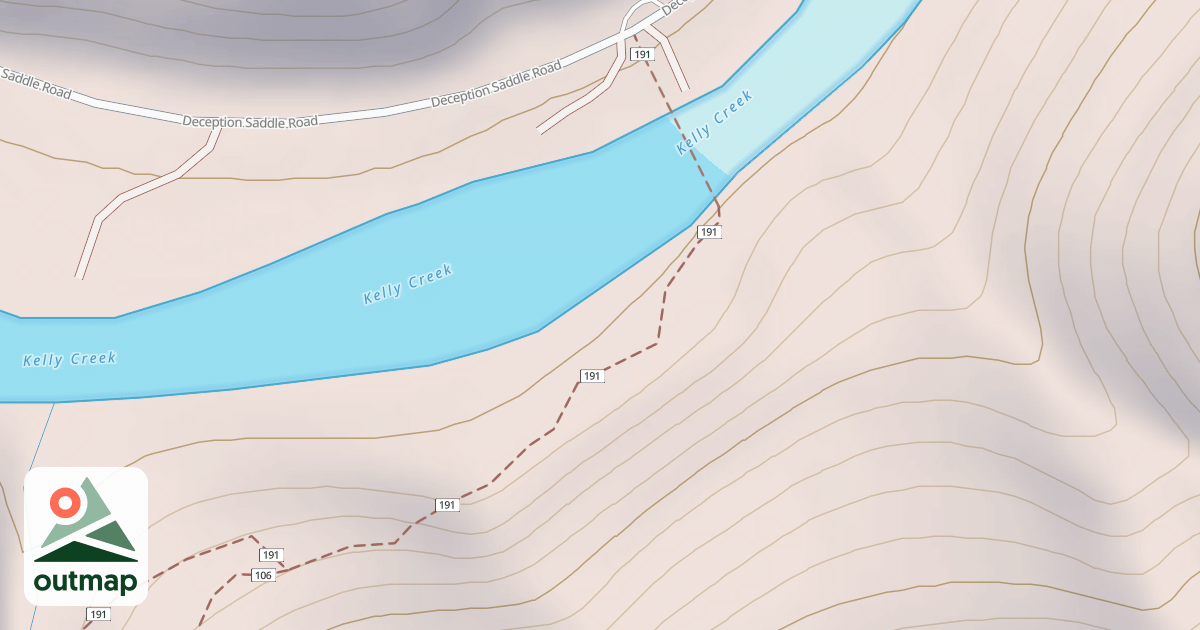 Map of JUNCTION CREEK