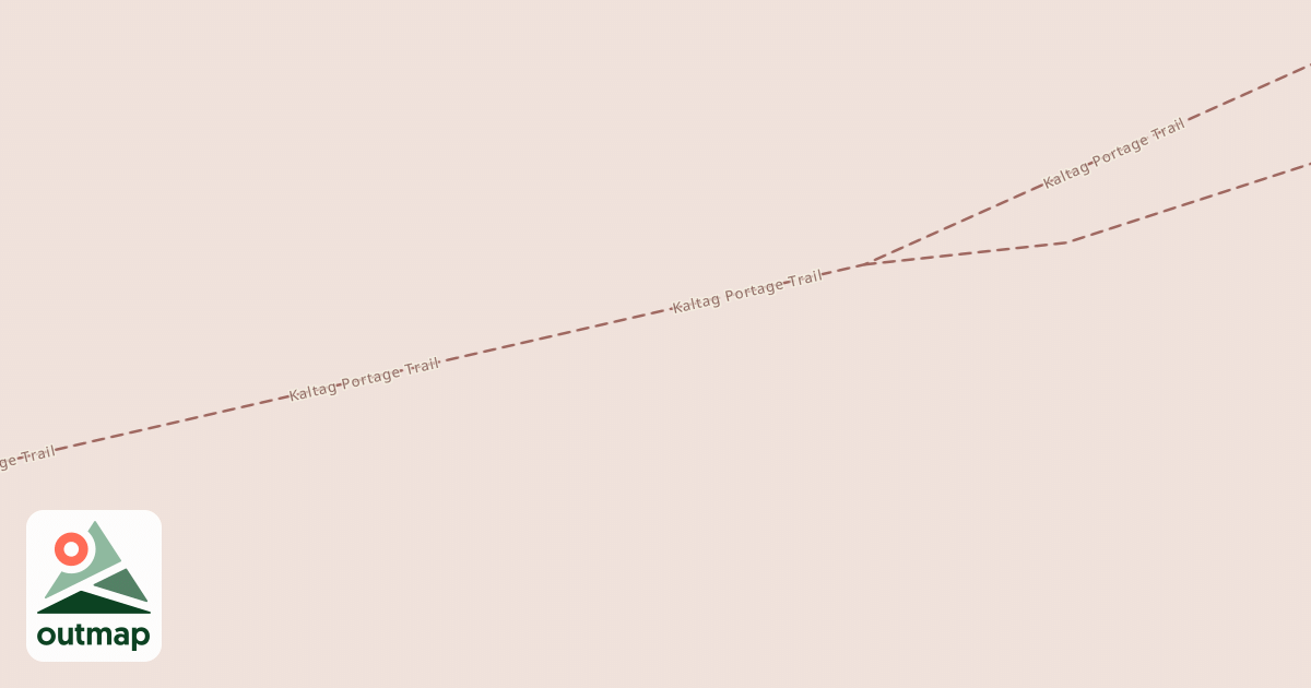 Map of Iditarod National Historic Trail