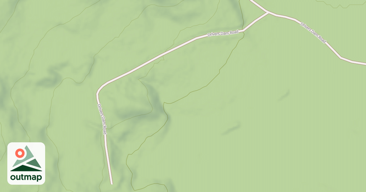 Map of Drivers Dam Rd