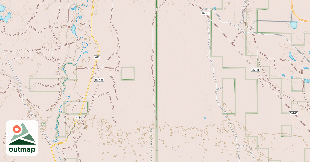 Map of BIG DITCH