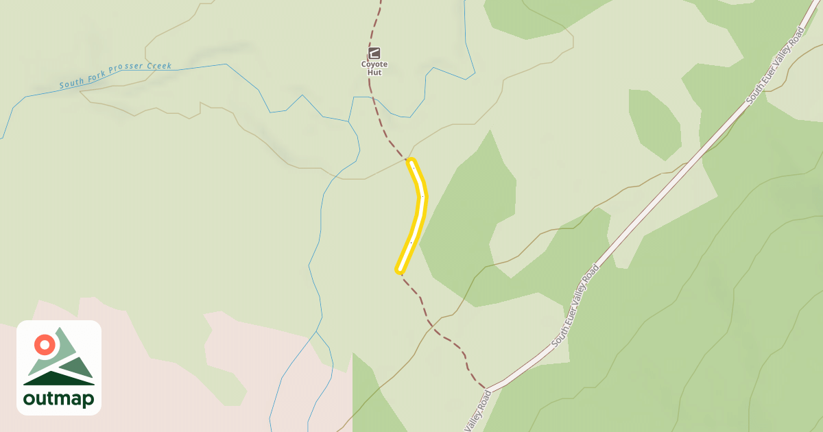 Map of Coyote Creek