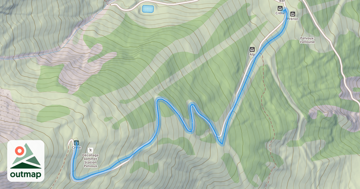 Map of Crête