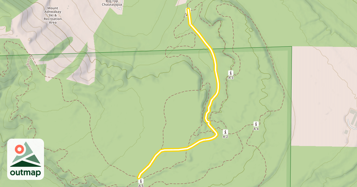 Map of Deer Path