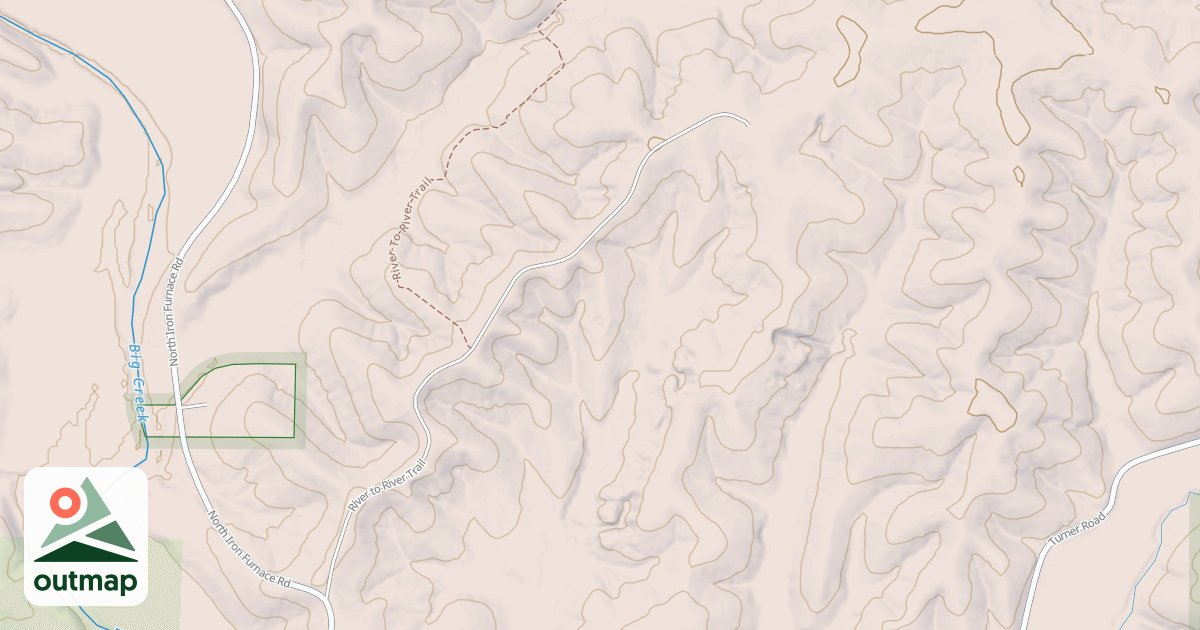 Map of FURNACE RIDGE RD