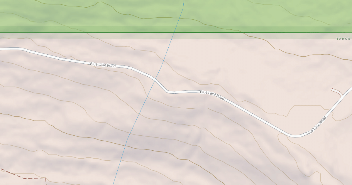 Map preview of BLUE LAKE